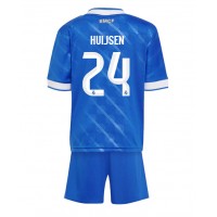 Real Madrid Dean Huijsen #24 Tretí Detský futbalový dres 2025-26 Krátky Rukáv (+ trenírky)